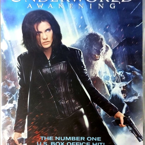 Underworld Awakening DVD used, action horror movie with English subtitles
