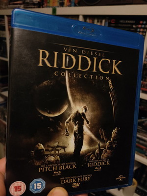 Riddick Collection Blu-Ray with Greek subtitles