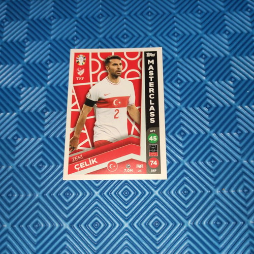 Euro 2024 collectible cards set of 5 like new
