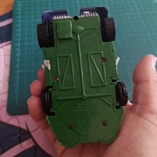 TMNT Mini Mutants Mini Moto-Slider with Donatello figure, used