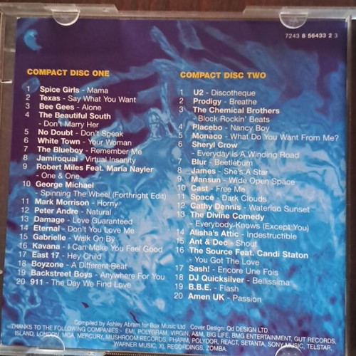 Now 36 CD like new, pop, 2 discs