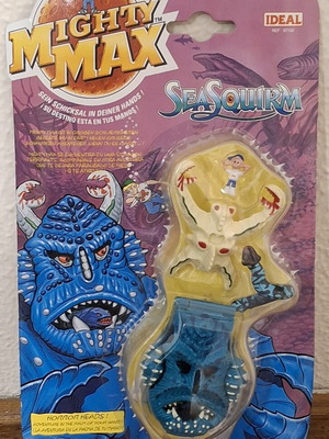 Mighty Max Sea Squirm Horror Heads Playset 1992 new sealed