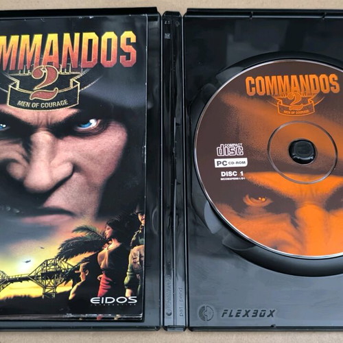 Commandos 2 Men of Courage PC DVD-ROM like new