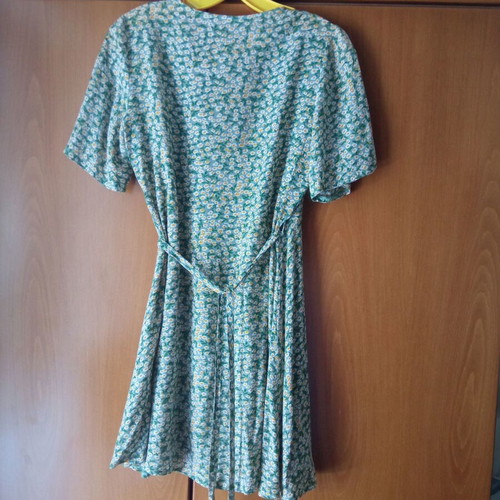 Floral dress Mind your style used, green, size S