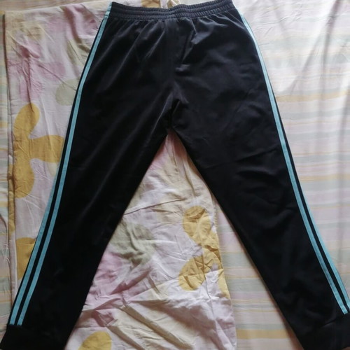 Adidas set like new, black and turquoise, size M