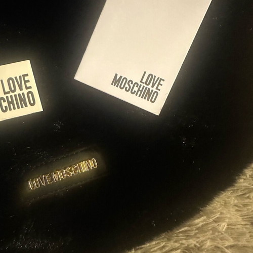 Love Moschino black hand bag new with tags