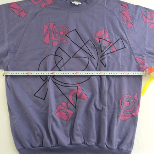 Vintage Reebok sweatshirt size M oversized as new, pink-purple