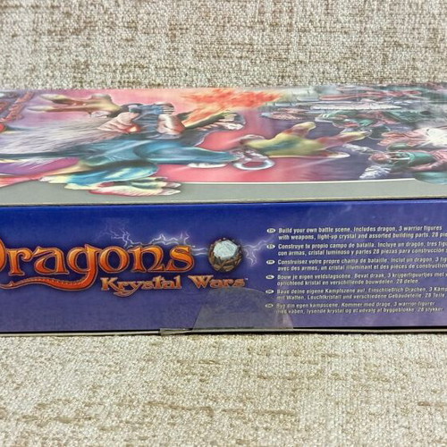 Mega Bloks Vorgan Attack Dragons Krystal Wars set, sealed vintage