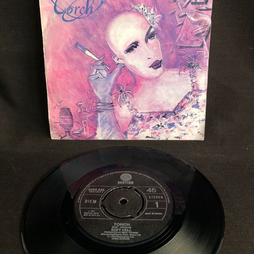 Soft Cell Torch vinyl used, electronic music