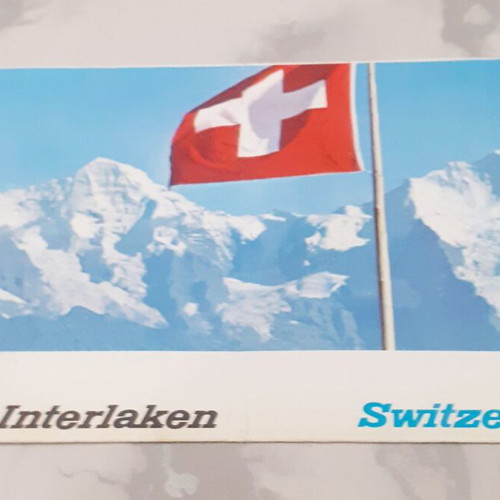 Carlton Interlaken hotel promotional brochure, 1960s Switzerland