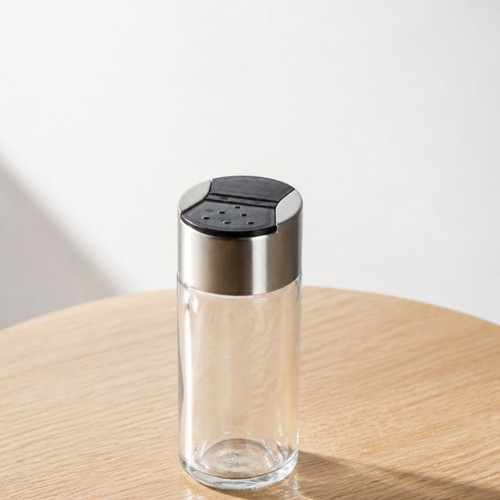 Spice jars set of 6 with metal holder used
