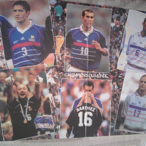 Lost in Space and France Football Team poster like new