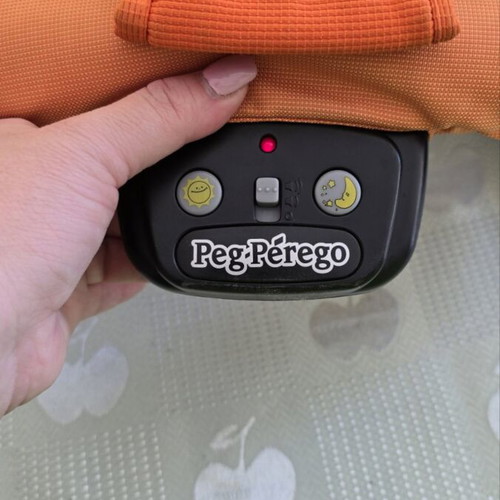 Baby Relax Peg-Perego μεταχειρισμένο με μουσική, πορτοκαλί και γκρι