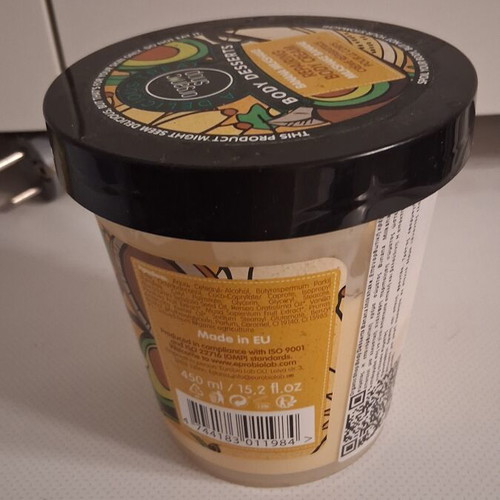 Organic Shop Banana Milkshake Repairing Body Cream used 450ml