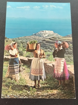 Έγχρωμο καρτ-ποστάλ "ΕΛΛΑΣ"