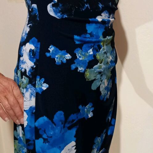 Ralph Lauren sleeveless dress blue like new, size S