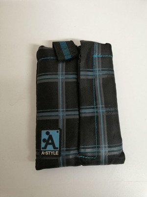 A-Style pouch case used for mobile with extra zip pocket