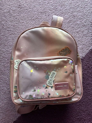 Backpack bag lightly used, multicolor shoulder
