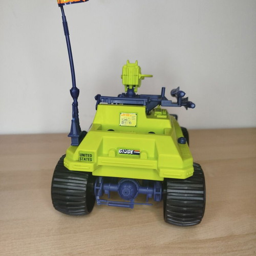 Gi Joe Badger vehicle like new, vintage collectible Hasbro