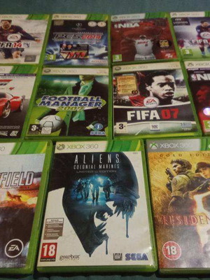 11 παιχνίδια Xbox 360 μεταχειρισμένα, πακέτο