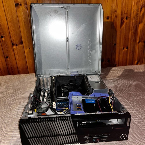 Lenovo desktop computer used with i7 3770, GTX 1030, 24GB RAM, 512GB SSD