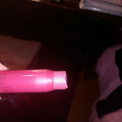 Clinique stick blush used, shade Roly poly rosy