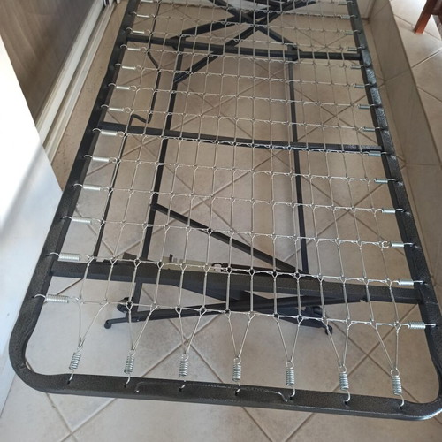 Iron Single Bed Frame like new 185×80