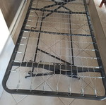 Iron Single Bed Frame like new 185×80