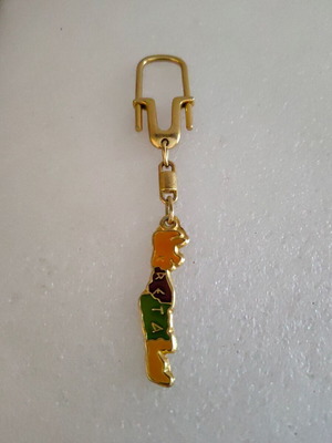Vintage keychain used, good condition
