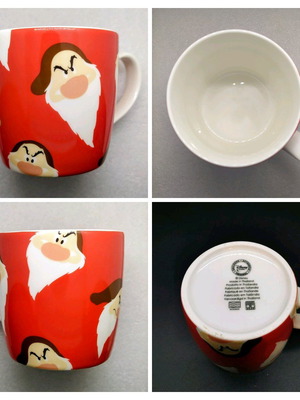 Disney mug with Grumpy design from Snow White and the Seven Dwarfs new