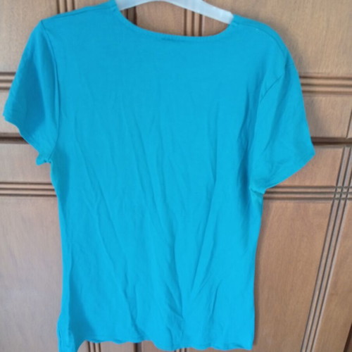Ann Taylor women's T-shirt green petrol size XS to M like new