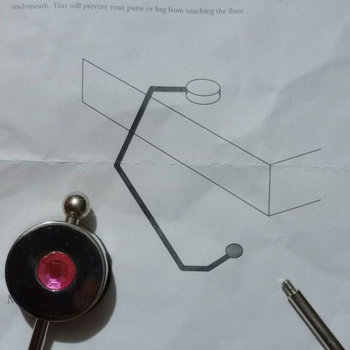 Purse hanger hook for bag support new