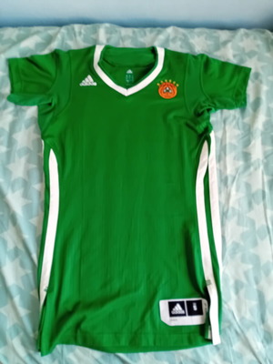 Panathinaikos basketball jersey adidas short sleeve 2015 like new