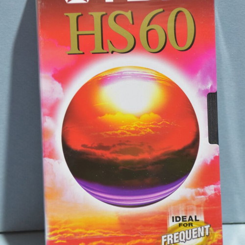 TDK HS60 video cassette new, sealed, 60 minutes