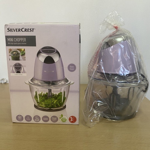 Silvercrest kitchen mini chopper, 2-speed, 500W, 0.5L