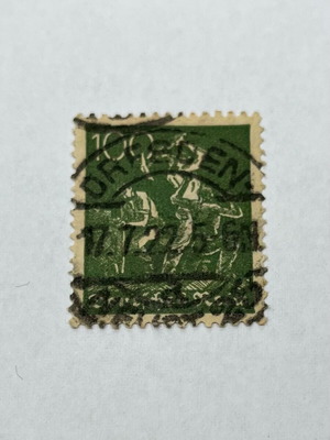 German Reich Miners 1921 Stamp like new