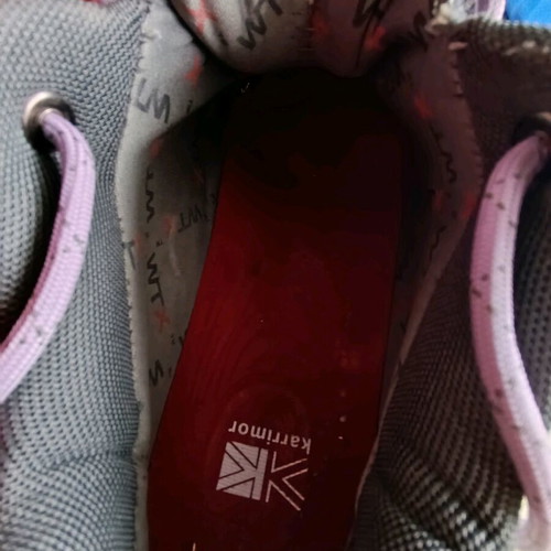 Karrimor Spiral Ladies Waterproof Hiking Shoes like new, Vibram sole, size 40