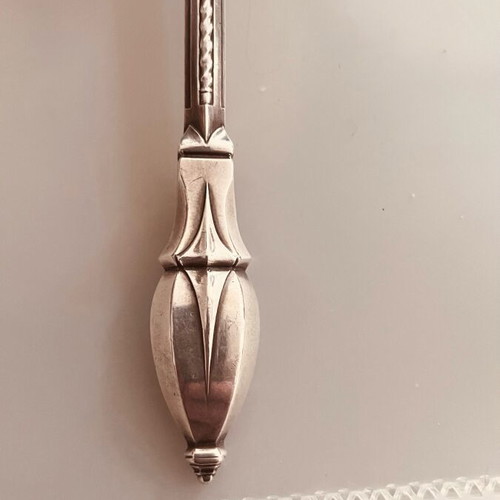 Silver sauce ladle Gustav Keller 925 antique rare like new