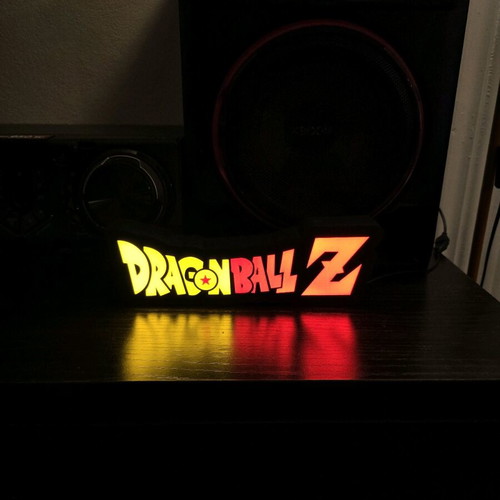 Dragon Ball Z 3d Printed Lamp New With USB Connection
