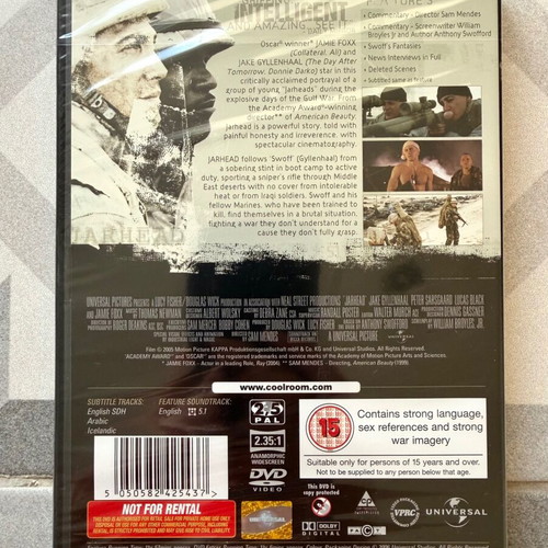 Jarhead DVD with English subtitles