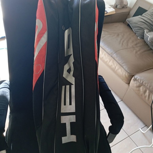 Head Radical Tennis Bag used with storage for 6 rackets and cooling compartment
