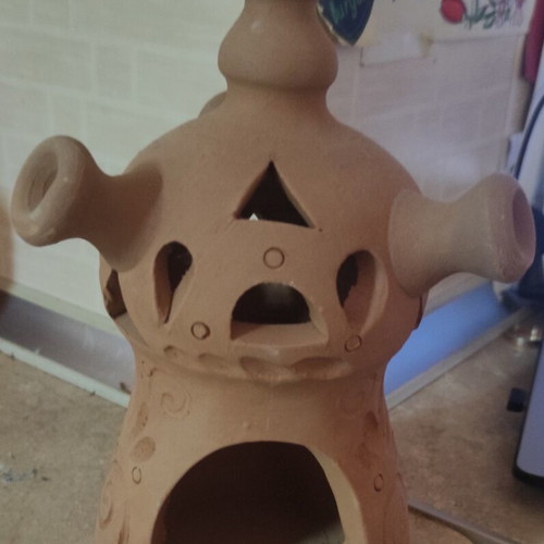 Ceramic flask from Sifnos like new
