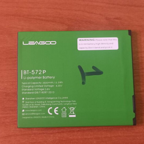 Leagoo M8 Battery BT-572P 3000mAh New