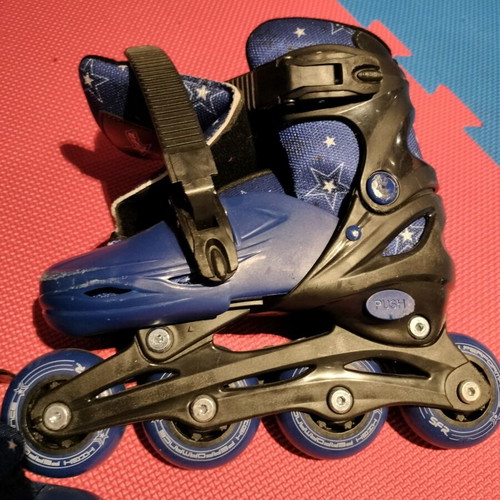 SFR Adjustable Inline Skates 29–33 used, kids