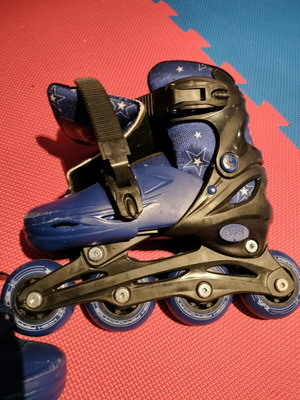 SFR Adjustable Inline Skates 29–33 used, kids