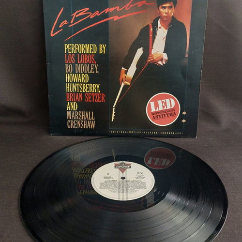 La Bamba Motion Picture Soundtrack vinyl used, Latin