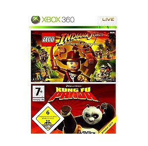 LEGO Indiana Jones: The Original Adventures / DreamWorks Kung Fu Panda XBOX 360 Game (USED)