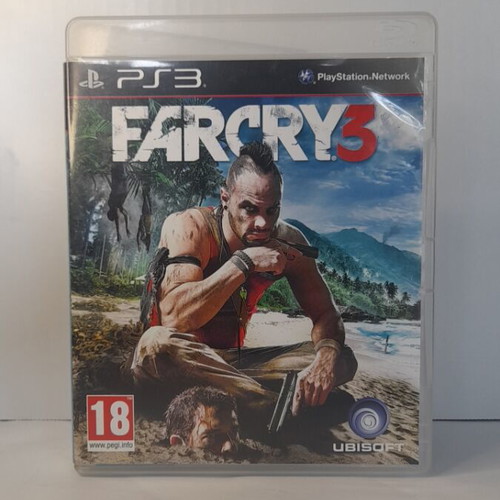 Farcry 3 PS3 game like new, English version with manual
