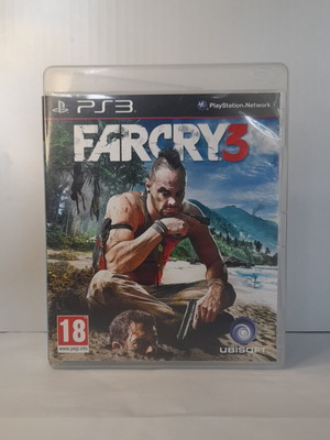Farcry 3 PS3 game like new, English version with manual