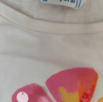 Mayoral T-shirt 104 cm like new, white and pink